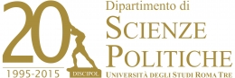 Logo: 20 Jahre Dipartimento di Scienze Politiche (Università Roma Tre)